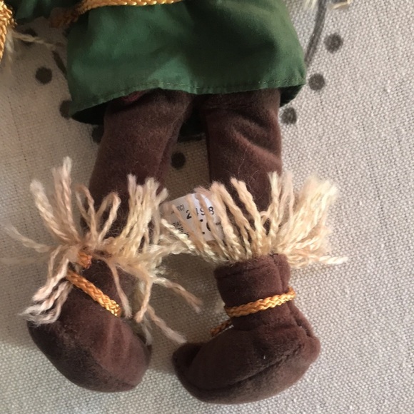 NWT vintage Wizard of Oz beanie scarecrow shelf sitter collectible - Picture 8 of 10